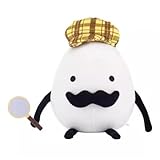 zhoujun-us New Secret Staycation Detective Egg Plush, Secret Staycation Detective Egg Plush Toy,9.8in Stuffed Anime Plushies Dolls,Cute Plush Toys Pillow, for Kids and Fans Toy Gift
