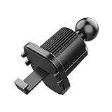 Hisocute Universal Air Vent Clip for Car Phone Mount Cellphone Holder Vent Grip W Joint Ball Dia- 17mm for Most Car Phone Bracket Accessories