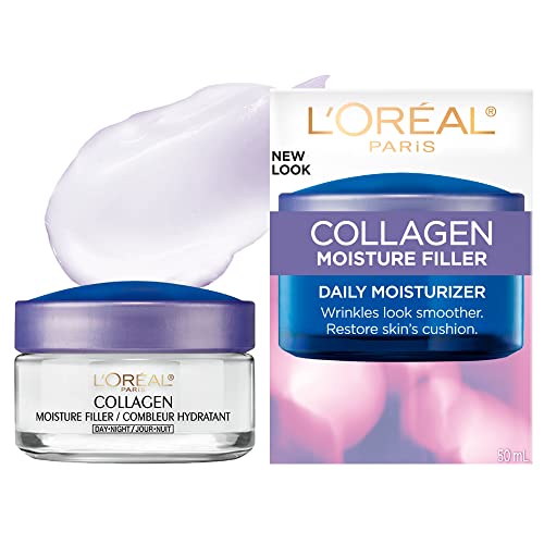 L'Oréal Paris Collagen Daily Face Hidratante, reduce las arrugas, crema facial 1.7 oz