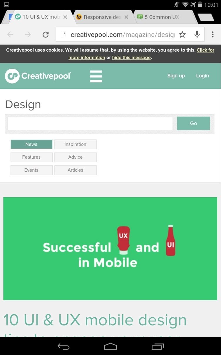 Mobile-UX-creative-pool