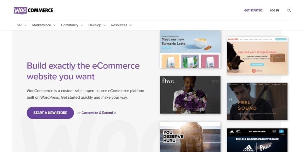 Woocommerce Venda en línea con la plataforma de comercio electrónico para WordPress