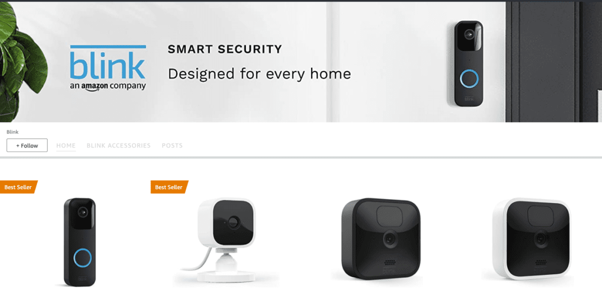 amazon blink security cameras