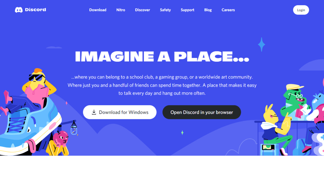 Discord Homepage